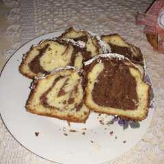 A picture of Budín marmolado.