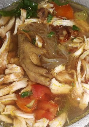 Foto resep Soto ceker rumahan sederhana