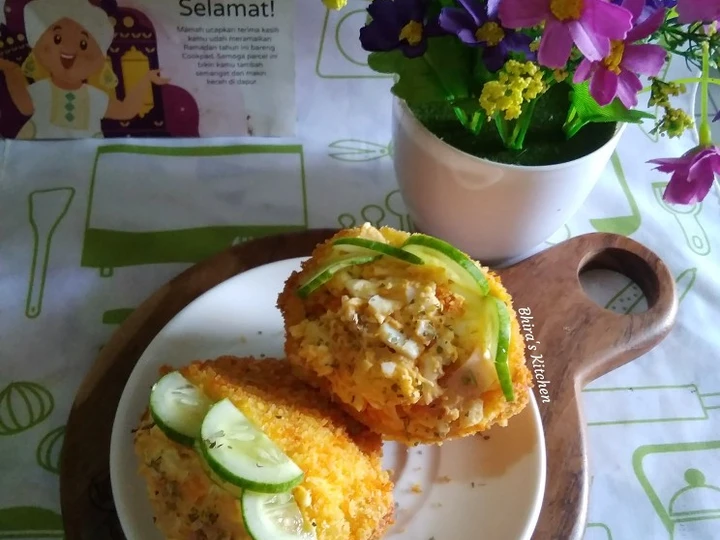 Cara Gampang Membikin Resep Sandwich Kantong Doraemon (Isi Egg Mayo) yang Bikin Ngiler Anti Ribet, Sempurna