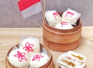 Foto resep Bakpao Tepung Cakra edisi kemerdekaan RI
