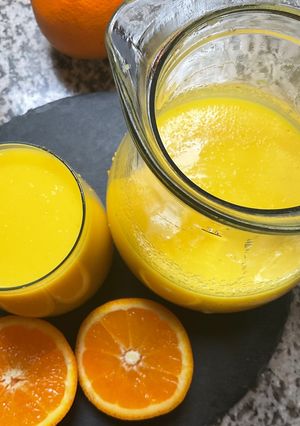 Une photo de 🍊Jus d’orange sans sucre🍊🍊