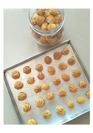 Foto resep Soes kering keju