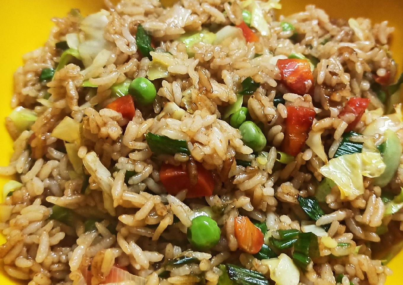 Vegetable fried rice