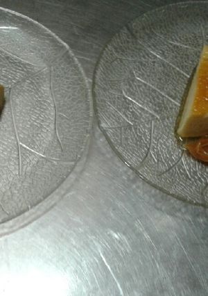 Una foto de Flan casero