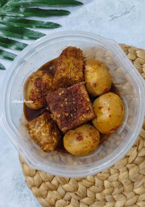 Foto resep Semur Tempe dan Telur Pedas