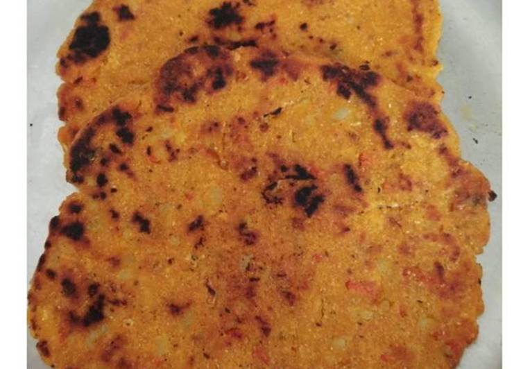 Aloo makki ki roti