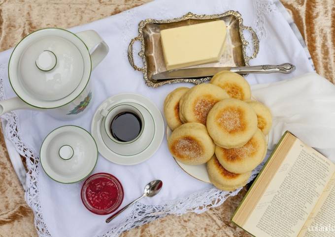 English muffins (panecillos salados) Receta de col&col- Cookpad
