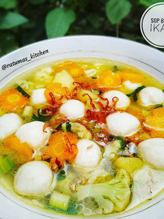 Foto resep Sop Bakso Ikan