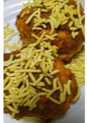 A picture of Masala pav.