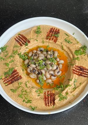 A picture of Healthy High Protein Lobia Dip (A healthy dip which you can’t resist after one bite).