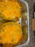 Creamy Garlic Crab Spaghetti Squash Boats