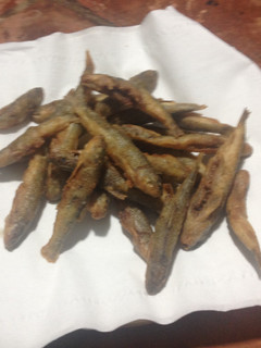 Una foto de Gobios en fritura
