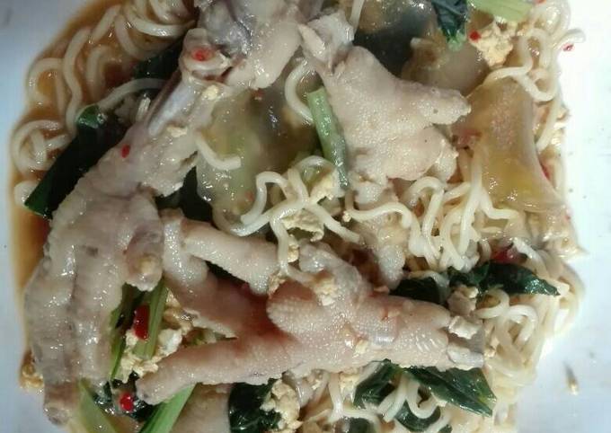 Resep Seblak mie ceker pedas Anti Gagal