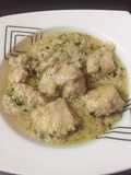 White chicken karahi