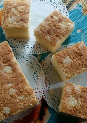 Foto resep Bolu santan almond
