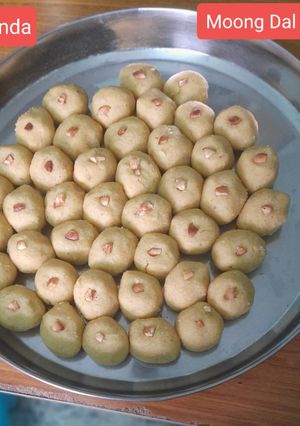 பாசிப்பருப்பு லட்டு செய்முறை முக்கிய புகைப்படம்