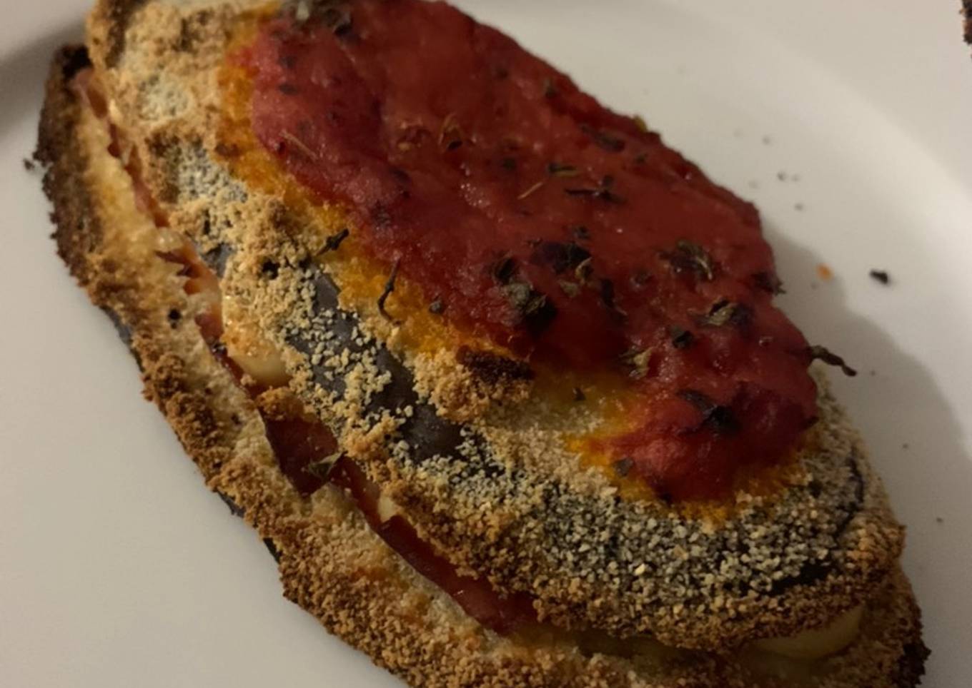 Milanesa de berenjena