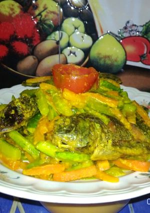 Foto resep Acar kuning ikan nila
