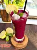 Jus Buah Naga Lemon Mint