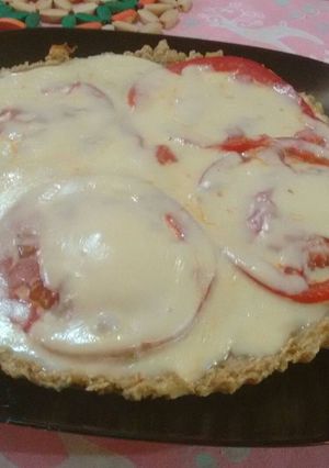 Una foto de Pizza de coliflor