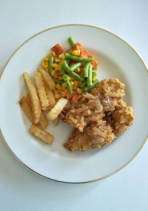 Foto resep Crispy Chicken Steak