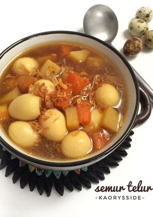 Foto resep Semur Telur Puyuh