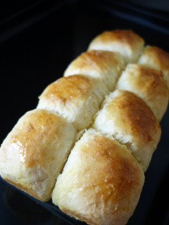 A picture of Homemade buns.