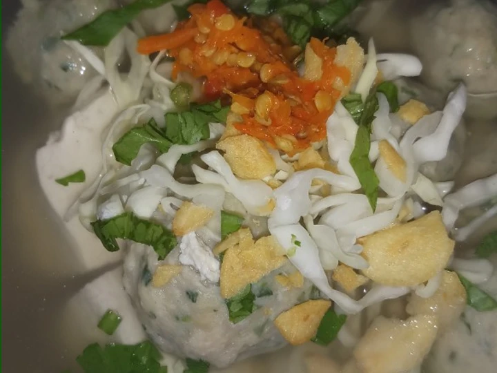 Cara Gampang Menyiapkan Resep Bakso pentol Giyem (daging dan bayem) yang Bikin Ngiler Anti Ribet, Lezat