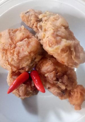 Foto resep Ayam crispy pedas