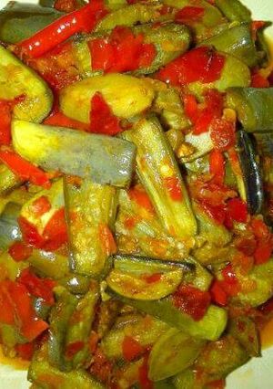 Foto resep Balado terung +jengkol