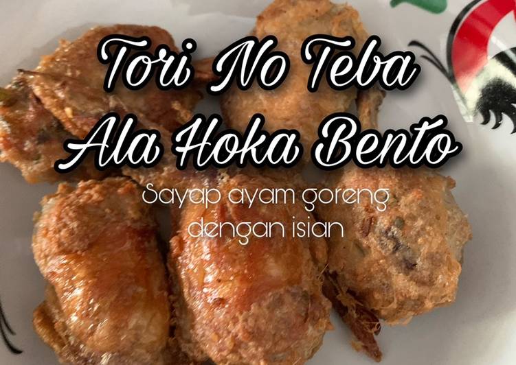 Langkah Mudah untuk Menyiapkan Tori No Teba - Ala Hoka Bento, Bisa Manjain Lidah