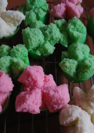 Foto resep Kue mangkok tanpa fermentasi tetap mekar