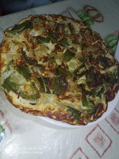 Una foto de Tortilla de verdura