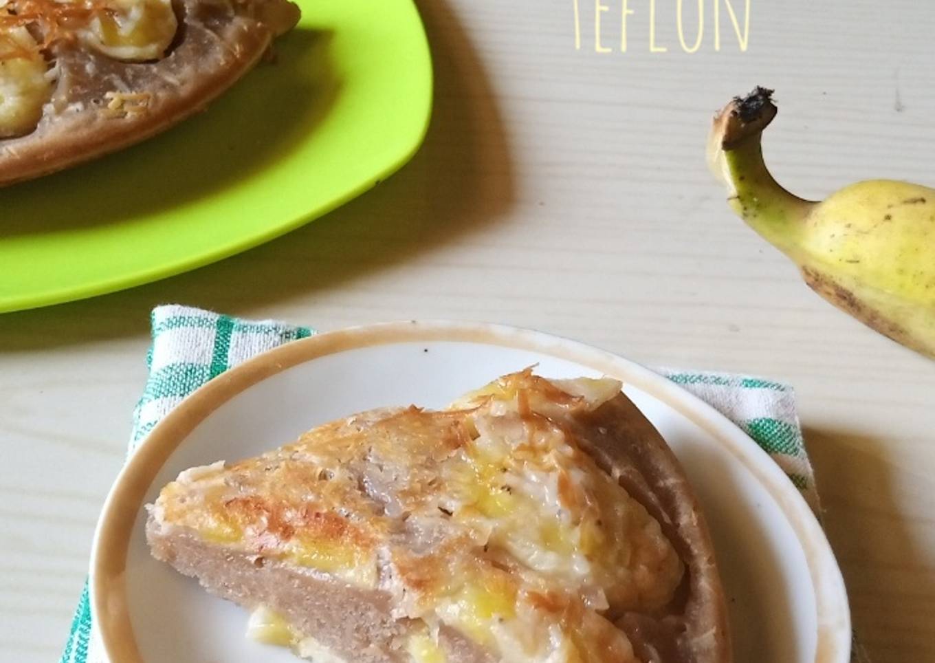 Kue Pisang Keju Teflon