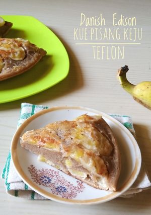 Foto resep Kue Pisang Keju Teflon