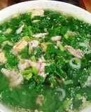 Canh cải cá rô đồng