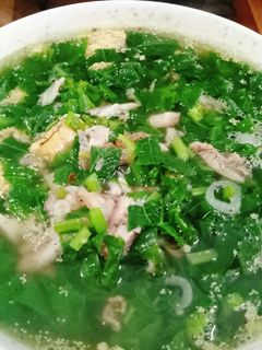 Hình của món Canh cải cá rô đồng.