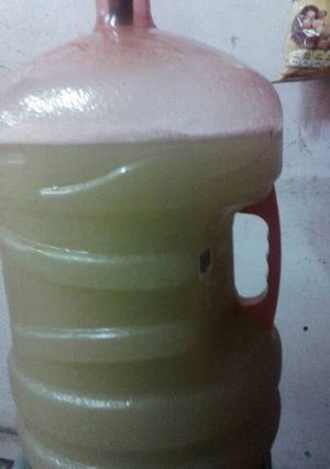Una foto de Agua de chayote fresca