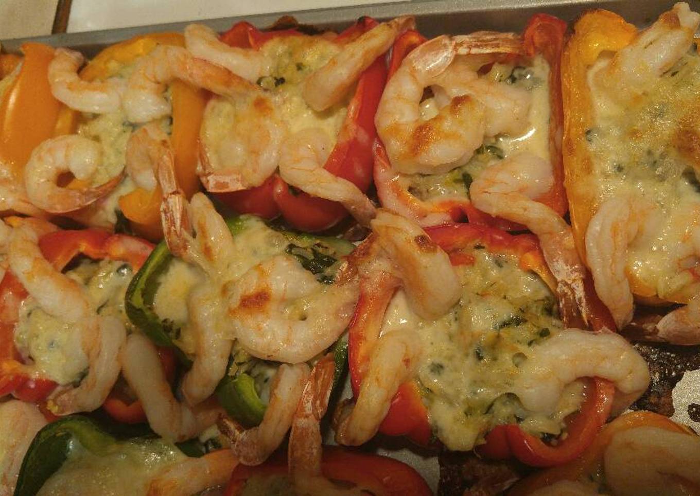Savory Seafood Stuffed Peppers