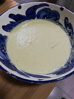 Una foto de Crema de puerros