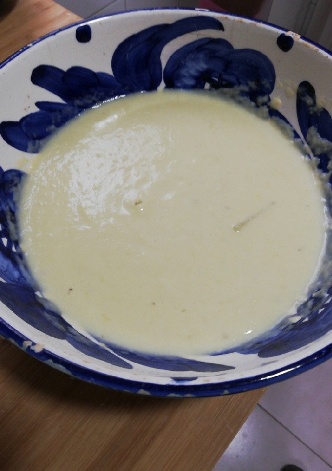 Una foto de Crema de puerros