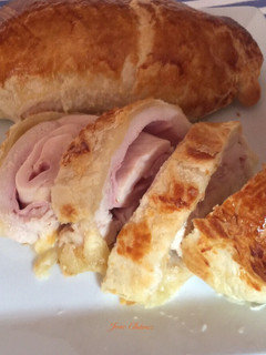 Una foto de Hojaldre de Pollo o Pollo a la Wellington