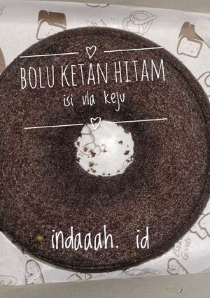 Foto resep Bolu Ketan Hitam Isi Vla Keju