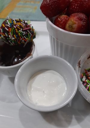 A picture of Strawberry fun bites.