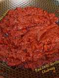 Red Chilli Garlic Chutney