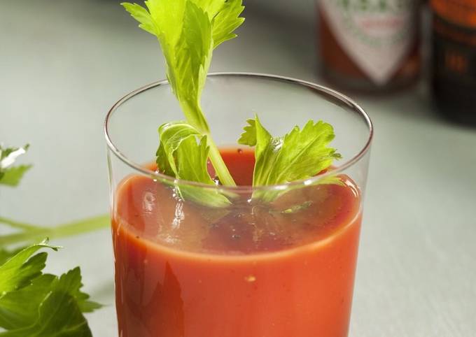 Simple Way to Make Exotic Bloody Mary THERMOMIX for Vegetarian Food