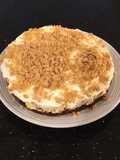 French Vanilla Coffee Cream Torte With Coffee Crunch Topping