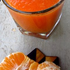 A picture of Papaya + Orange + Sweet Lime Drink.