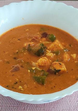 A picture of Chilli paneer.