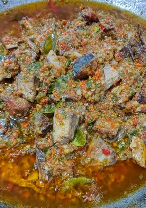 Foto resep Tongkol Pedas Daun Jeruk